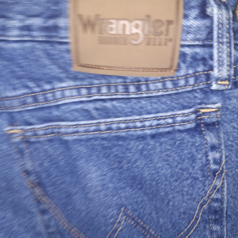 Wrangler Rugged Fleece Lined Jeans 32x30 Workwear - Picture 6 of 10